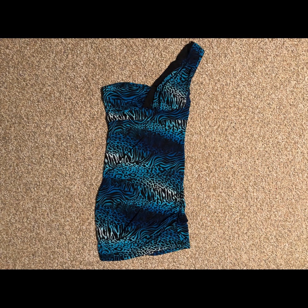 Flirty animal print dress